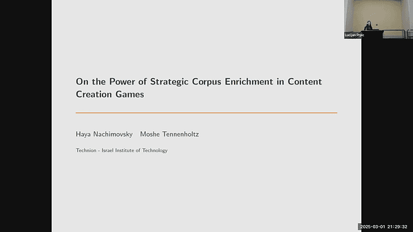 On the Power of Strategic Corpus Enrichment in Content Creation Games