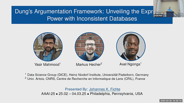 Dung’s Argumentation Framework: Unveiling the Expressive Power with Inconsistent Databases