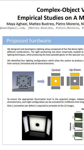 Complex-Object Visual Inspection: Empirical Studies on A Multiple Lighting Solution
