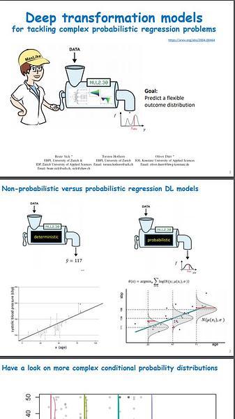 Deep transformation models for tackling complex probabilistic regression problems