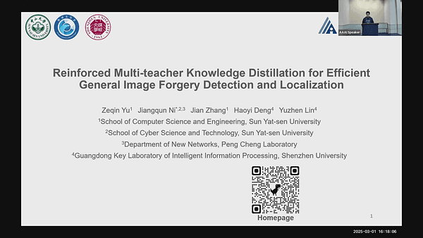 Reinforced Multi-teacher Knowledge Distillation for Efficient General Image Forgery Detection and Localization