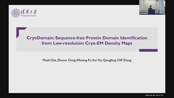 CryoDomain: Sequence-free Protein Domain Identification from Low-resolution Cryo-EM Density Maps