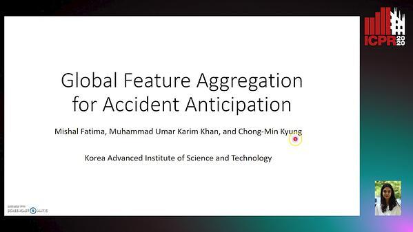 Global Feature Aggregation for Accident Anticipation