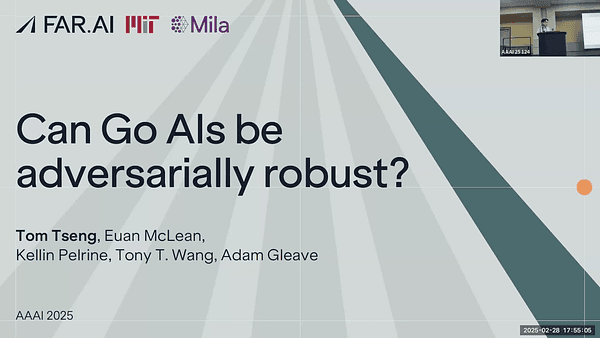 Can Go AIs Be Adversarially Robust?