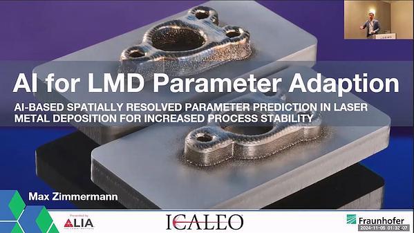 AI-Based Spatially Resolved Parameter Prediction in Laser Metal Deposition for Increased Process Stability