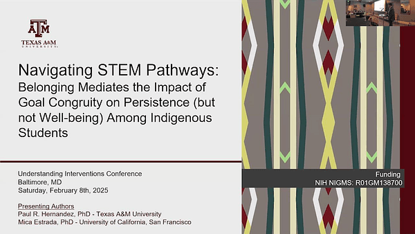 Navigating STEM Pathways: Belonging Mediates the Impact of Goal Congruity on Persistence (but not Well-being) Among Indigenous Students
