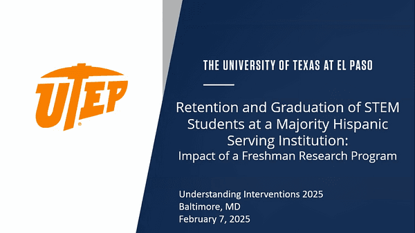 A Freshman Year Research Intensive Sequence for Improving Inclusive Equity in Research Training