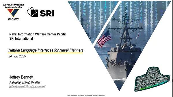 Natural Language Interfaces for Naval Planners