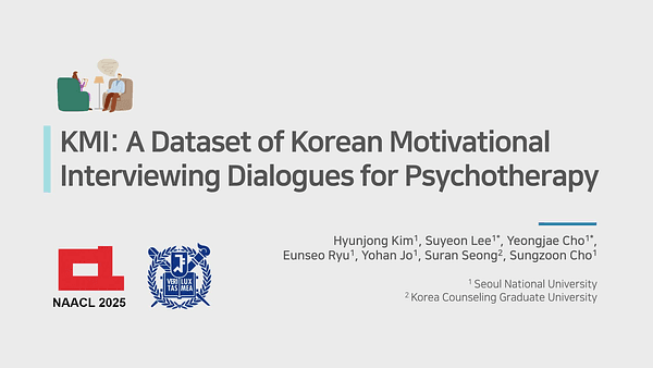 KMI: A Dataset of Korean Motivational Interviewing Dialogues for Psychotherapy