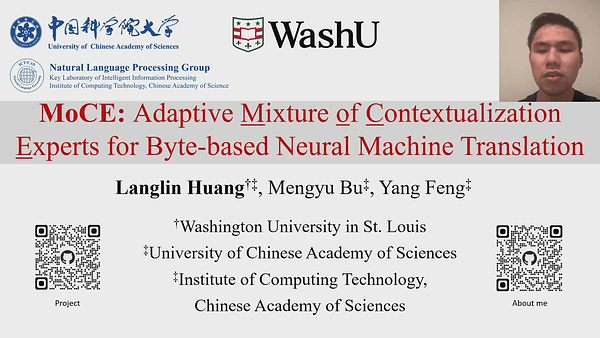 MoCE: Adaptive Mixture of Contextualization Experts for Byte-based Neural Machine Translation