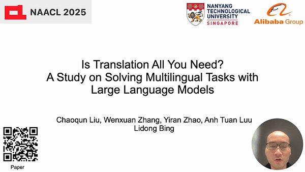 Is Translation All You Need? A Study on Solving Multilingual Tasks with Large Language Models