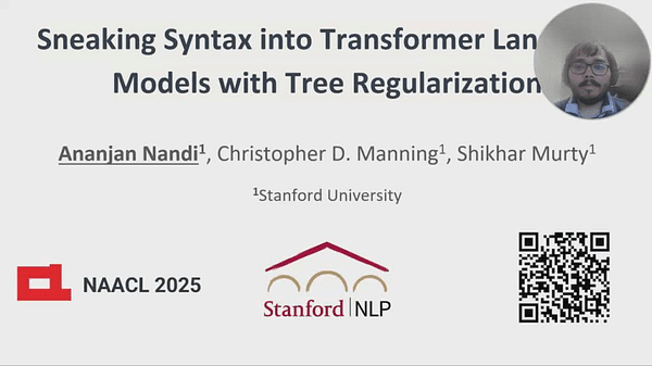 Sneaking Syntax into Transformer Language Models with Tree Regularization