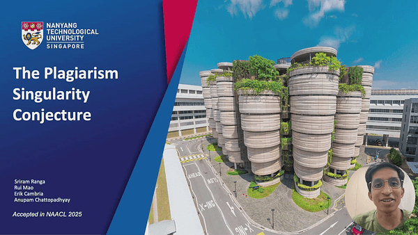 The Plagiarism Singularity Conjecture