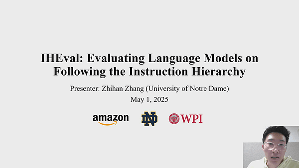 IHEval: Evaluating Language Models on Following the Instruction Hierarchy