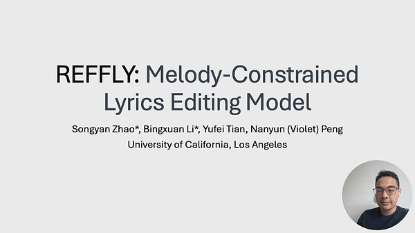 REFFLY: Melody-Constrained Lyrics Editing Model