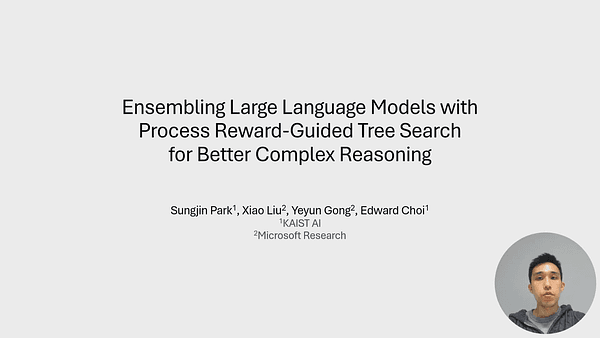Ensembling Large Language Models with Process Reward-Guided Tree Search for Better Complex Reasoning