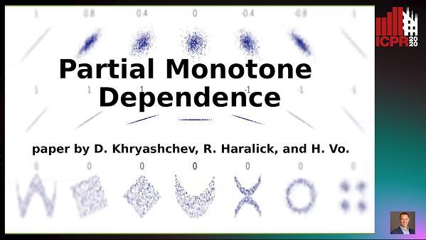 Partial Monotone Dependence