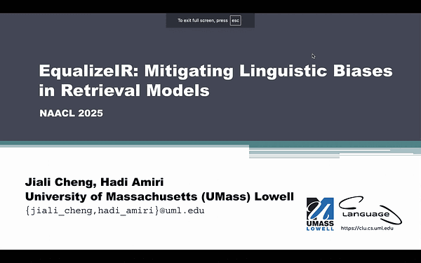 EqualizeIR: Mitigating Linguistic Biases in Retrieval Models