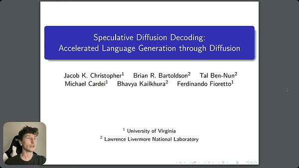 Speculative Diffusion Decoding: Accelerating Language Generation through Diffusion
