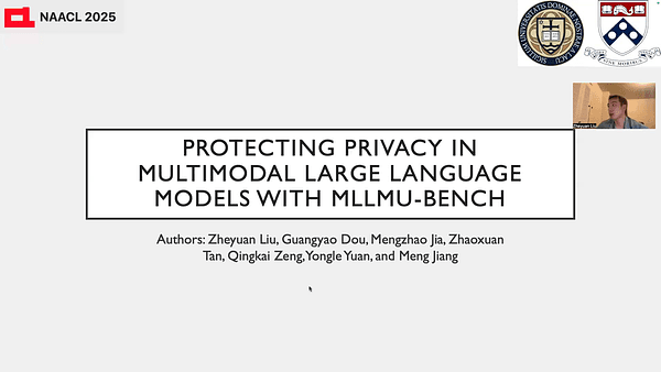 Protecting Privacy in Multimodal Large Language Models with MLLMU-Bench