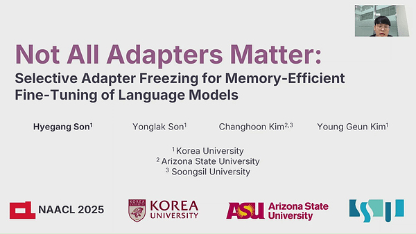 Not All Adapters Matter: Selective Adapter Freezing for Memory-Efficient Fine-Tuning of Language Models