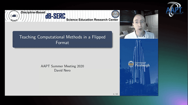 Teaching Computational Methods in a Flipped Format