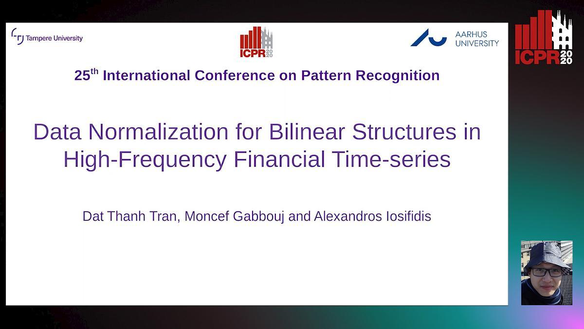 Underline | Data Normalization for Bilinear Structure in High-Frequency ...