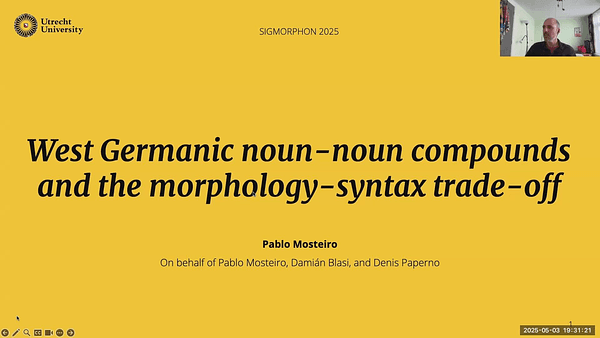 West Germanic noun-noun compounds and the morphology-syntax trade-off