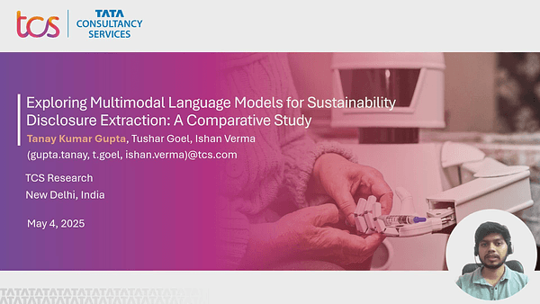 Exploring Multimodal Language Models for Sustainability Disclosure Extraction: A Comparative Study