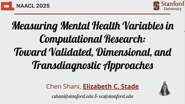Measuring Mental Health Variables in Computational Research: Toward Validated, Dimensional, and Transdiagnostic Approaches