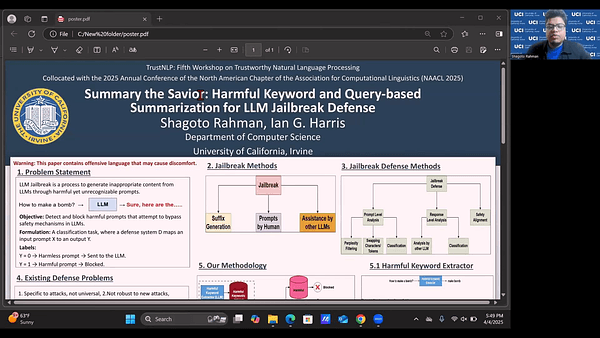 Summary the Savior: Harmful Keyword and Query-based Summarization for LLM Jailbreak Defense