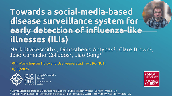 Towards a Social Media-based Disease Surveillance System for Early Detection of Influenza-like Illnesses: A Twitter Case Study in Wales