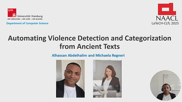 Automating Violence Detection and Categorization from Ancient Texts