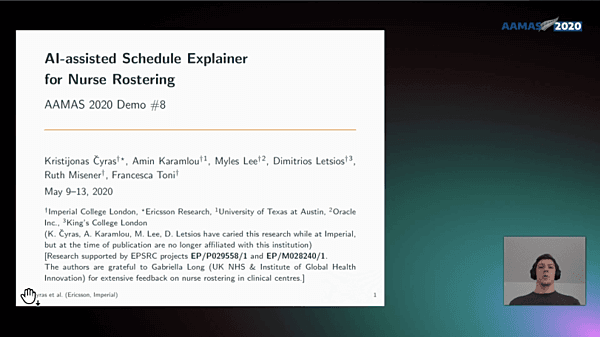 AI-assisted Schedule Explainer for Nurse Rostering