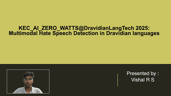 KEC_AI_ZEROWATTS@DravidianLangTech 2025: Multimodal Hate Speech Detection in Dravidian languages