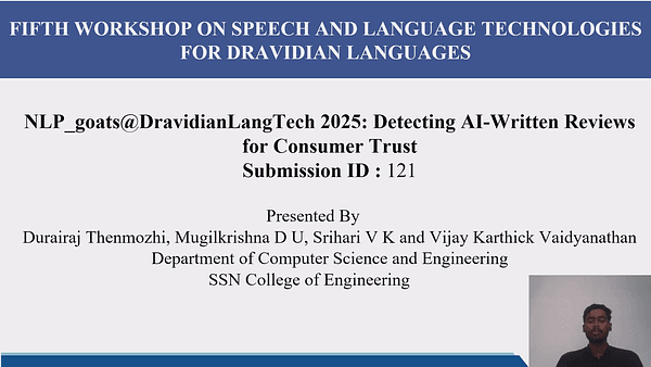 NLP_goats_DravidianLangTech_2025__Detecting_AI_Written_Reviews_for_Consumer_Trust