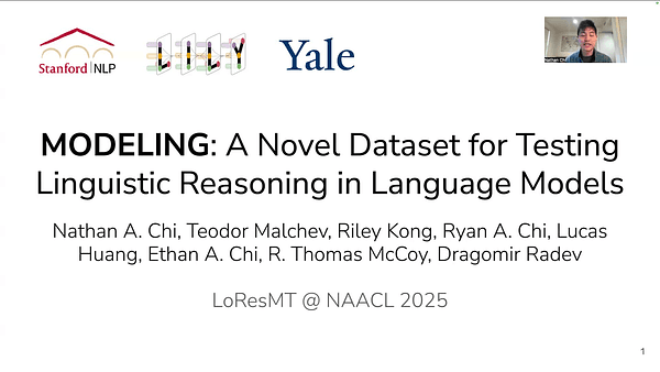 ModeLing: A Novel Dataset for Testing Linguistic Reasoning in Language Models