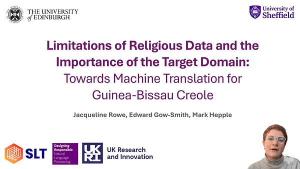 Limitations of Religious Data and the Importance of the Target Domain: Towards Machine Translation for Guinea-Bissau Creole