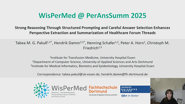 WisPerMed @ PerAnsSumm 2025: Strong Reasoning Through Structured Prompting and Careful Answer Selection Enhances Perspective Extraction and Summarization of Healthcare Forum Threads