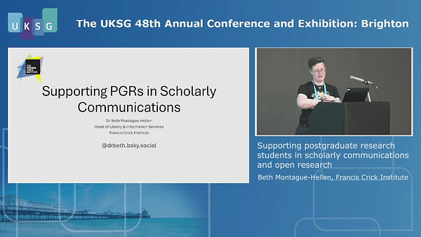 Supporting postgraduate research students in scholarly communications and open research
