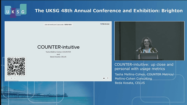 COUNTER-intuitive: up close and personal with usage metrics