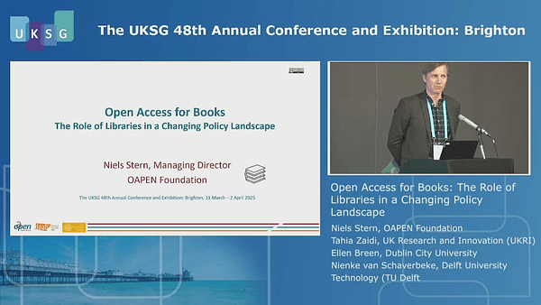 Open Access for Books: The Role of Libraries in a Changing Policy Landscape