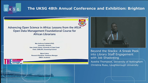 Advancing Open Science in Africa: Lessons from the AfLIA Open Data Management Foundational Course for African Librarians