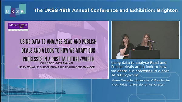 Using data to analyse Read and Publish deals and a look to how we adapt our processes in a post TA future/world