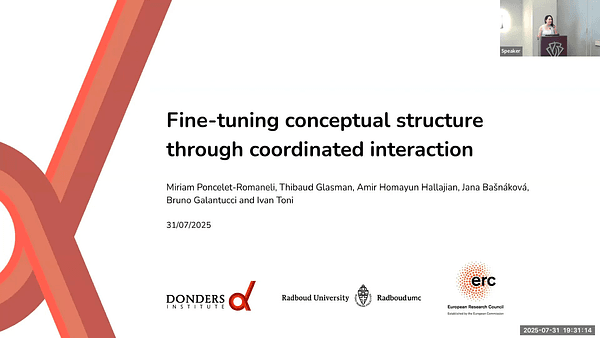 Fine-tuning conceptual structure of referents through coordinated interaction