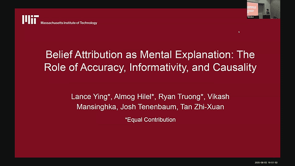 Belief Attribution as Mental Explanation: The Role of Accuracy, Informativity, and Causality