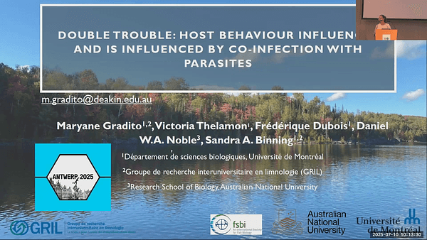 Double trouble: host behaviour influences and is influenced by co-infection with parasites