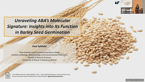 Unraveling ABA's Molecular Signature: Insights into Its Function in Barley Seed Germination