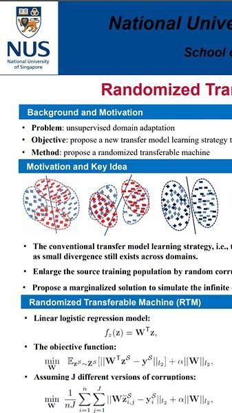 Randomized Transferable Machine