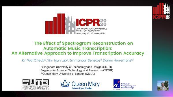 The Effect of Spectrogram Reconstruction on Automatic Music Transcription: An Alternative Approach to Improve Transcription Accuracy